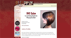 Desktop Screenshot of bhcsalon.com